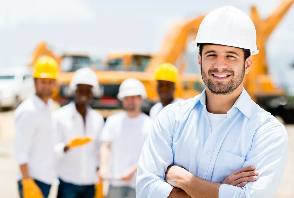 equipe de obras