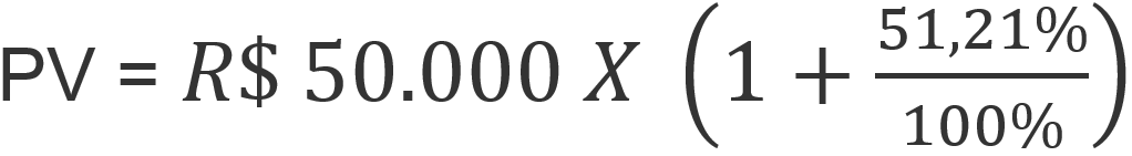 Fórmula do BDI