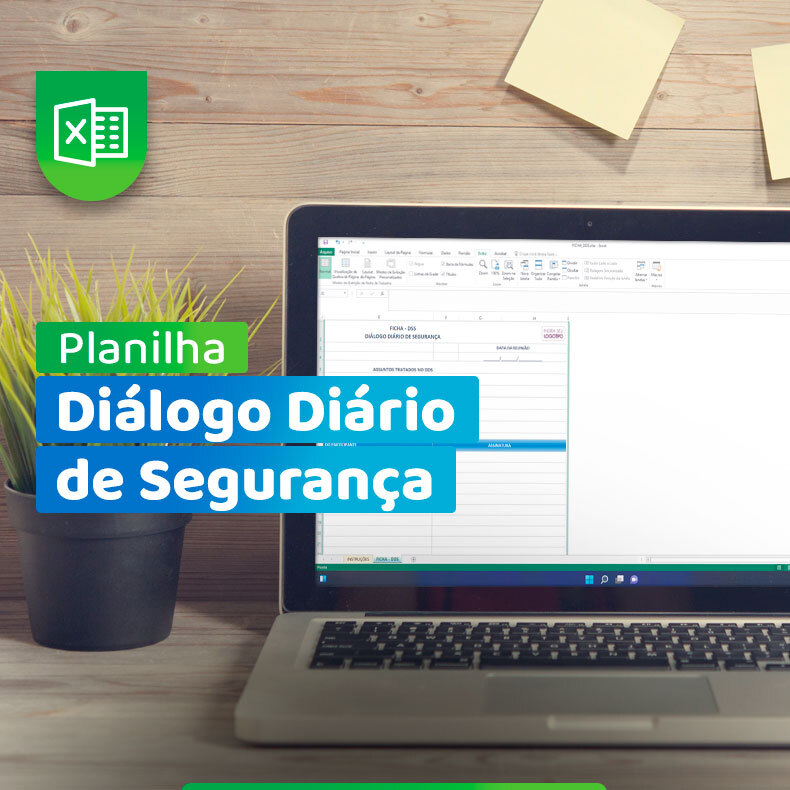 Modelo Ficha Diálogo Diário de Segurança
