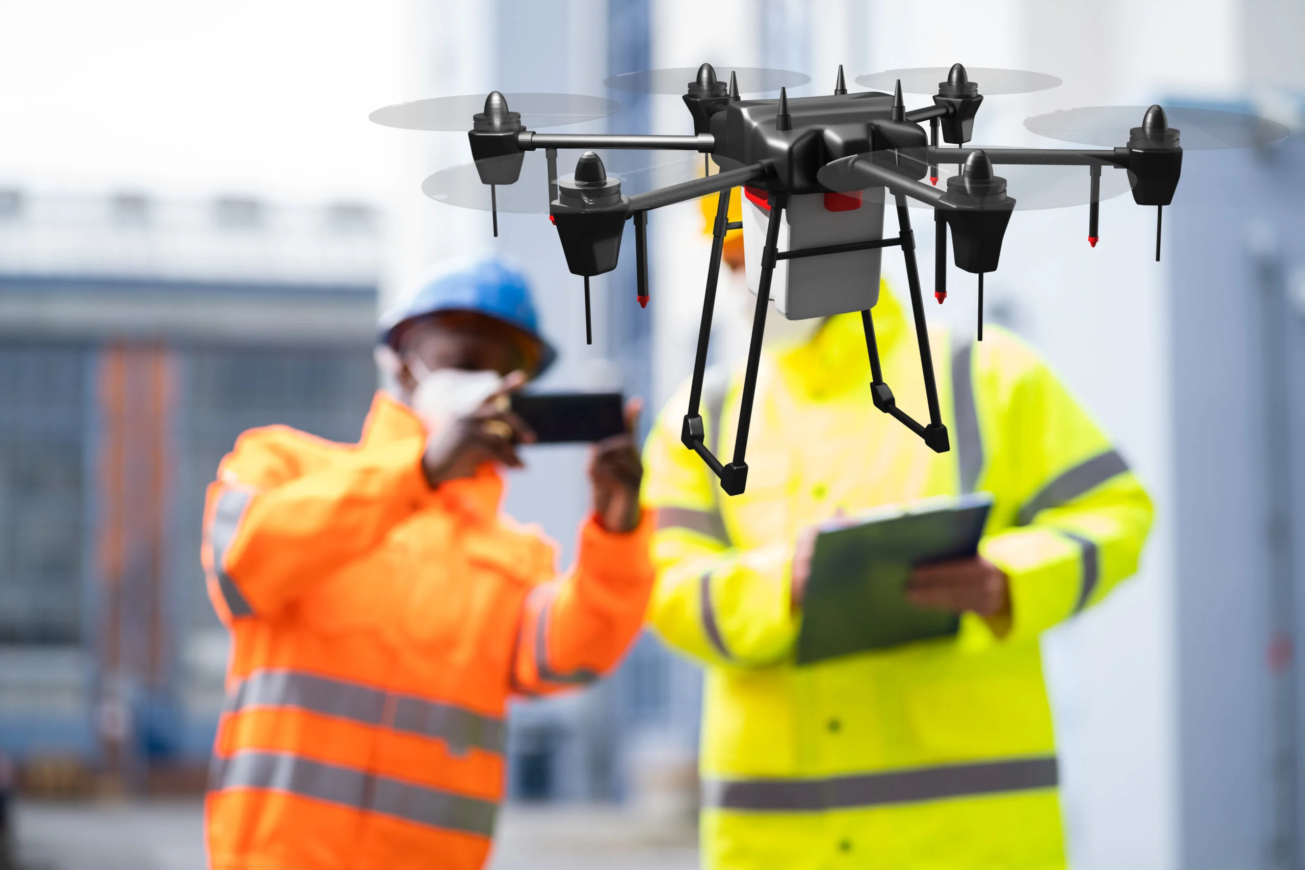 drones na construção civil