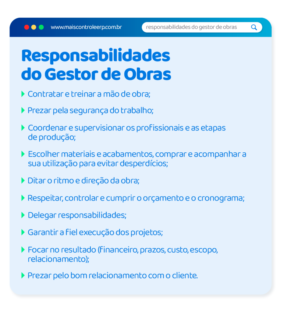 gestor de obras