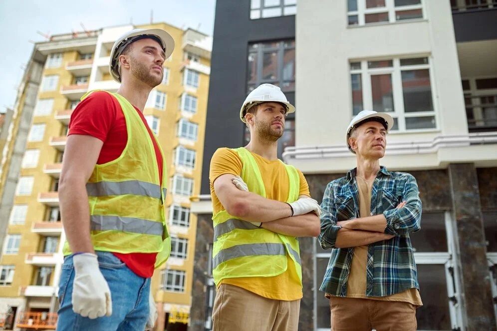 trabalhadores construção civil
