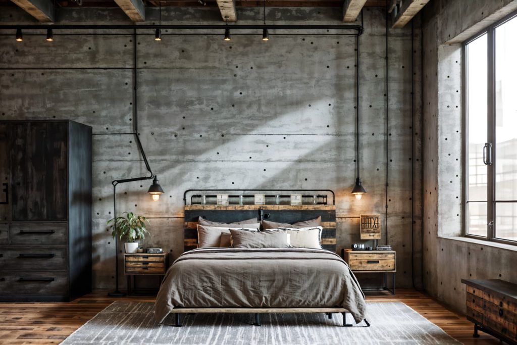 Quarto Estilo Industrial