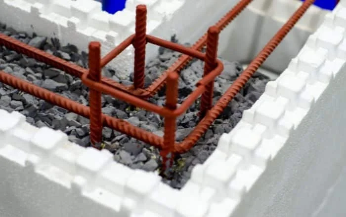 isopor na construção civil