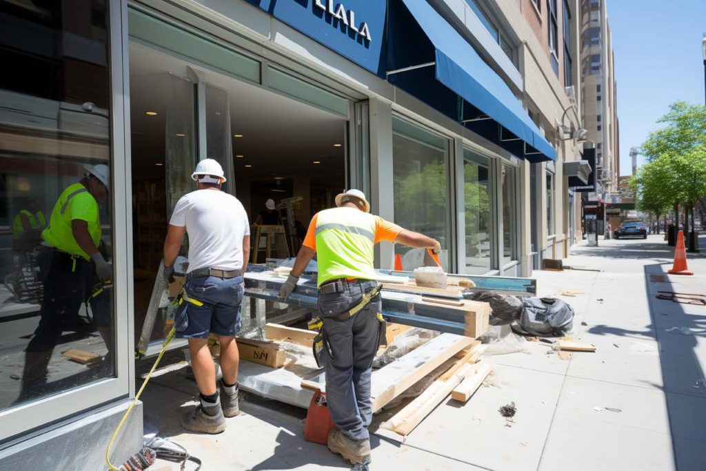 obras comerciais