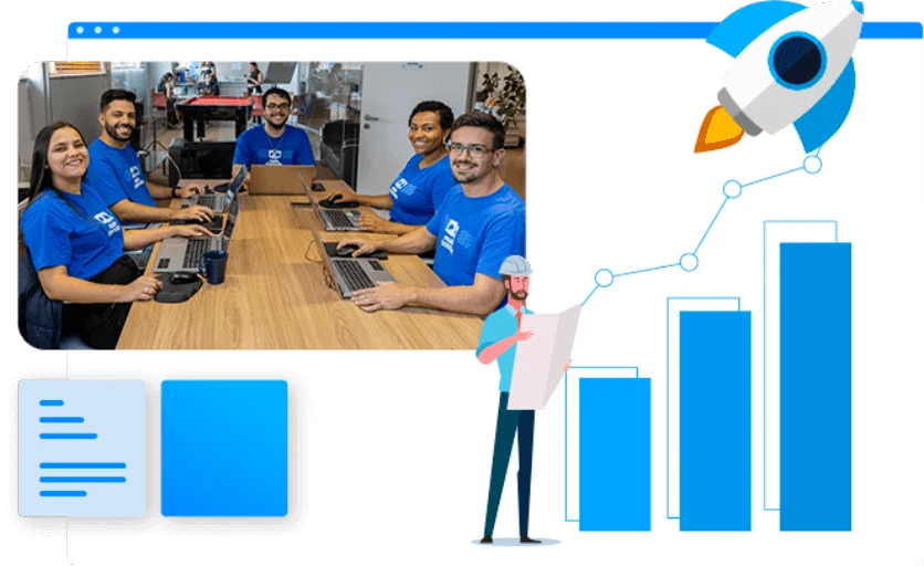 Equipe de suporte especializado