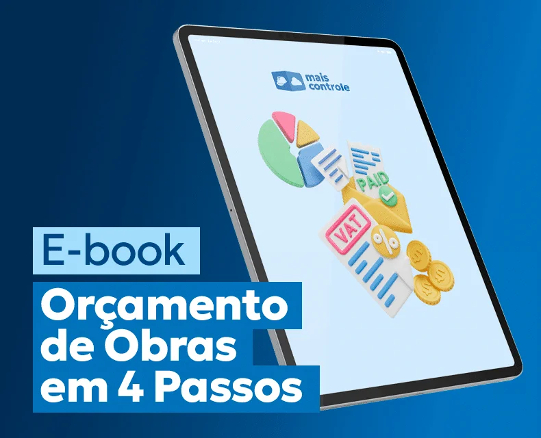 Ebook Orçamento de Obras em 4 Passos