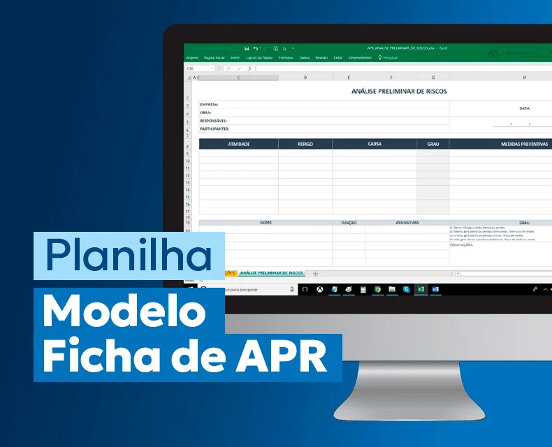 Planilha Modelo Ficha de APR